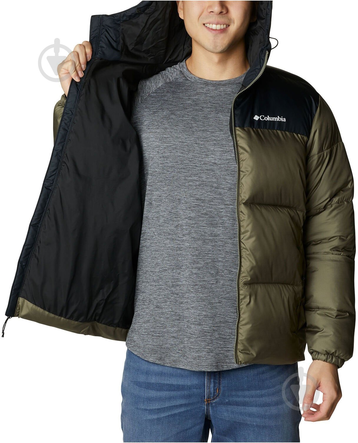 Куртка Columbia Puffect Hooded 2008413-397 р.M зеленая - фото 4