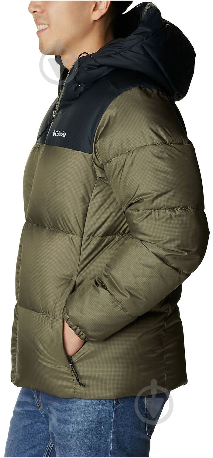 Куртка Columbia Puffect Hooded 2008413-397 р.M зеленая - фото 3