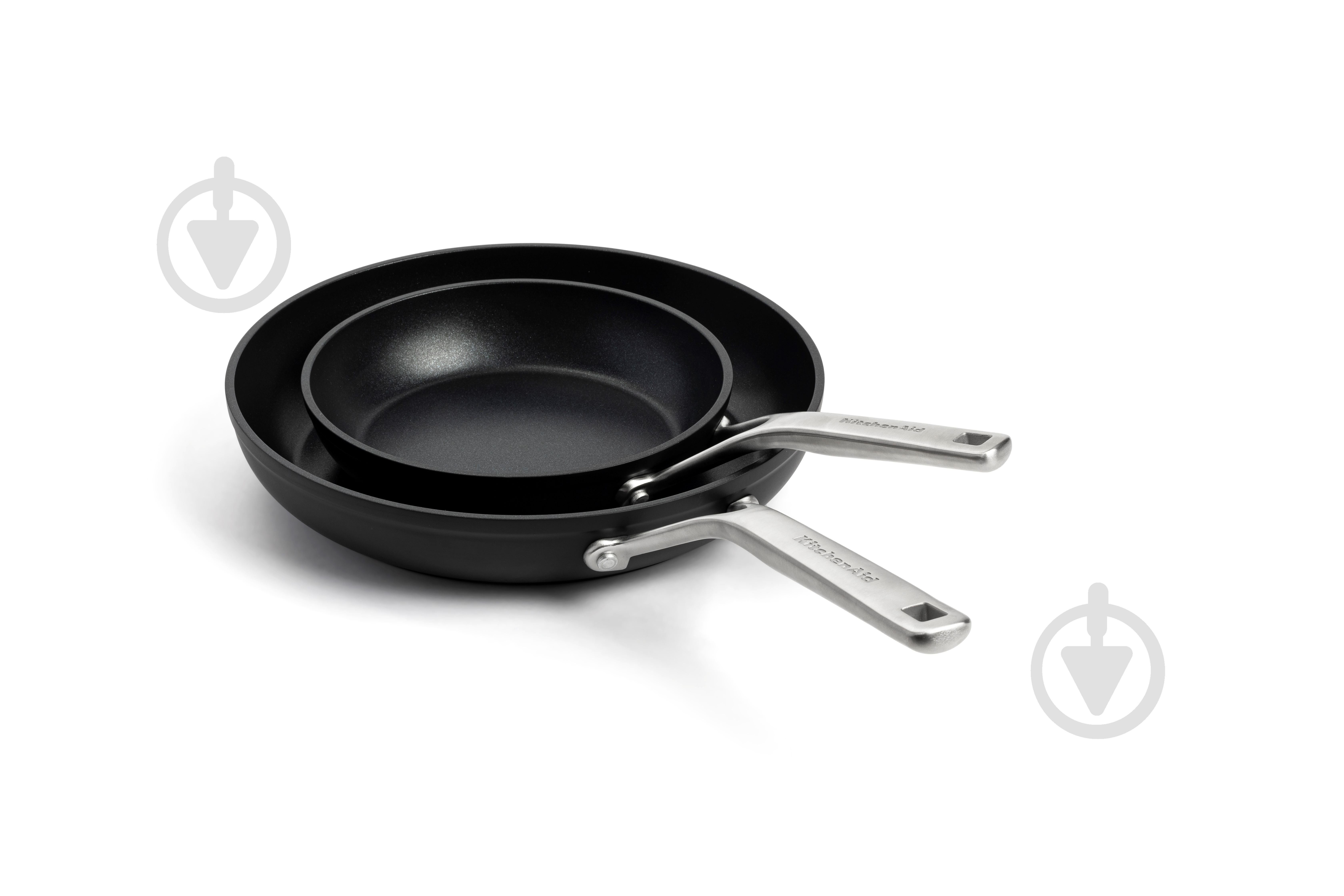 Набір сковорід KitchenAid FHA 20+28 см (CC005698-001) - фото 2
