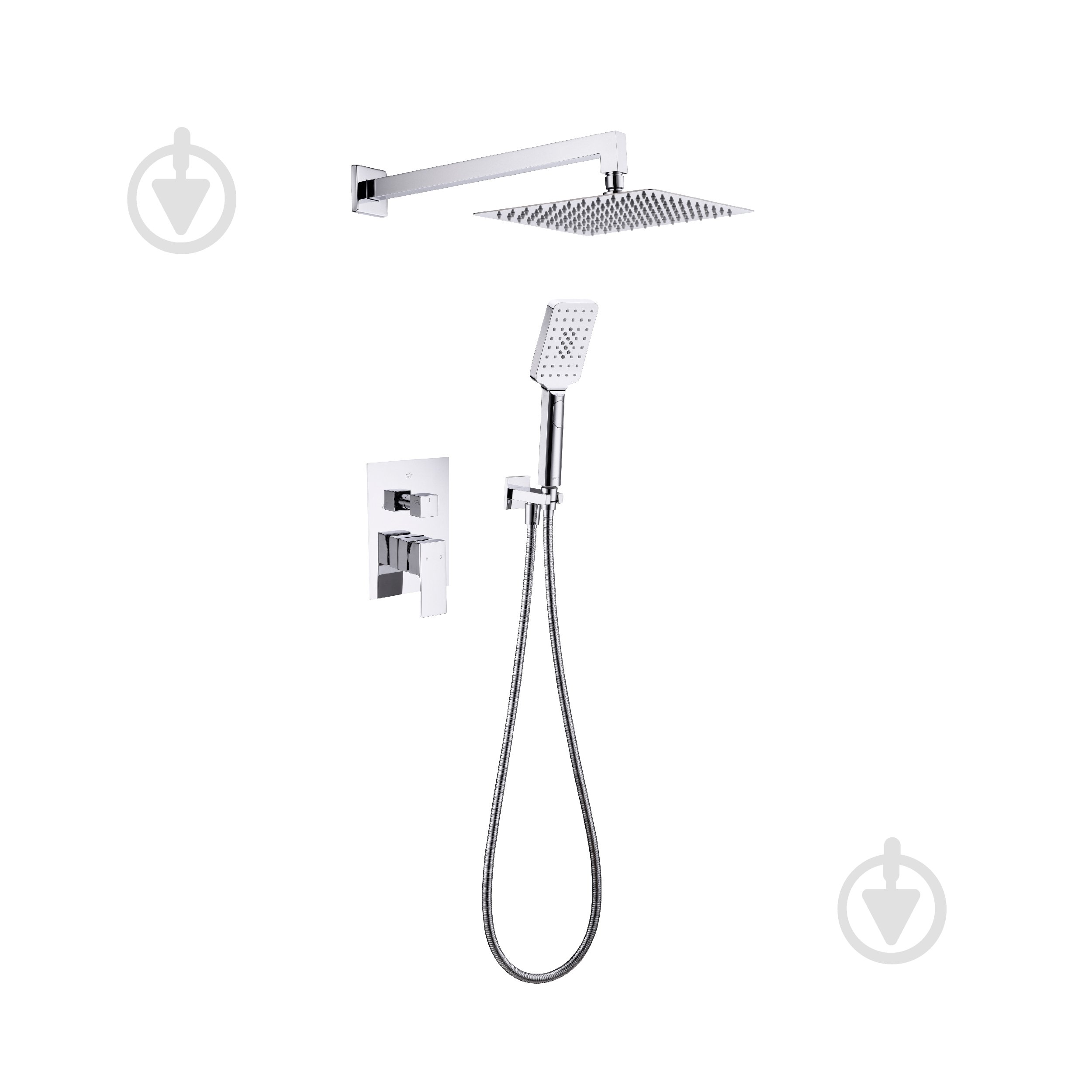 Душевой гарнитур FADO S.r.l MIX06034C скрытого монтажа Verona хром - фото 1