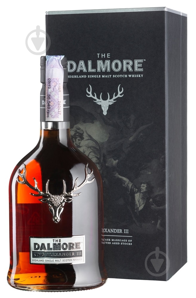 Виски Dalmore односолодовый Кинг Александр 3 0,7 л - фото 1 Виски Dalmore односолодовый Кинг Александр 3 0,7 л - фото 1