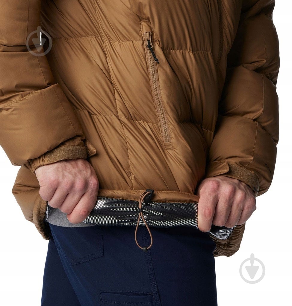 Куртка Columbia Puffect Puffer Parka 2050921-257 р.L коричневая - фото 5 Куртка Columbia Puffect Puffer Parka 2050921-257 р.L коричневая - фото 5