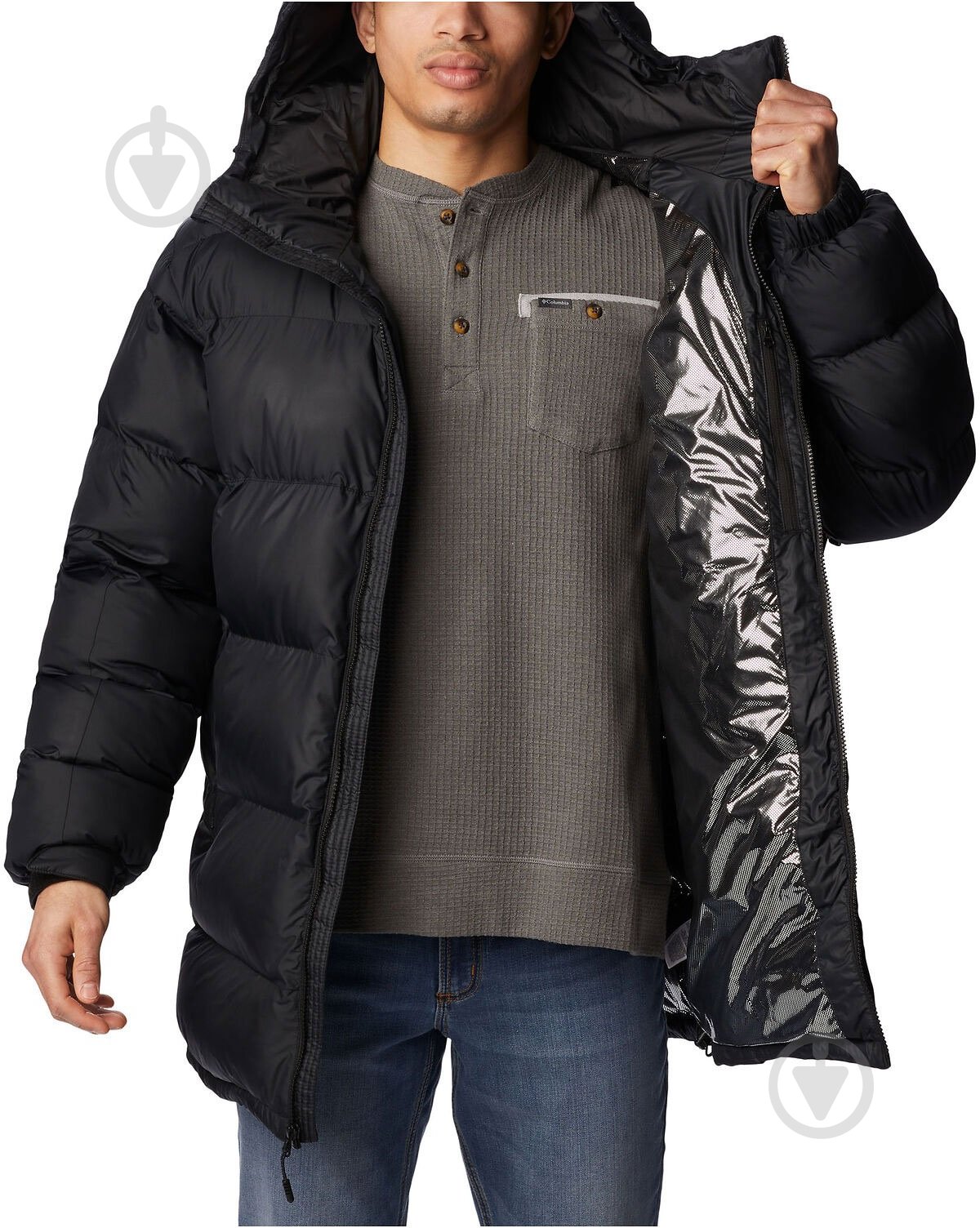 Куртка Columbia Pike Lake Puffer Parka 2050921-010 р.M черная - фото 3 Куртка Columbia Pike Lake Puffer Parka 2050921-010 р.M черная - фото 3