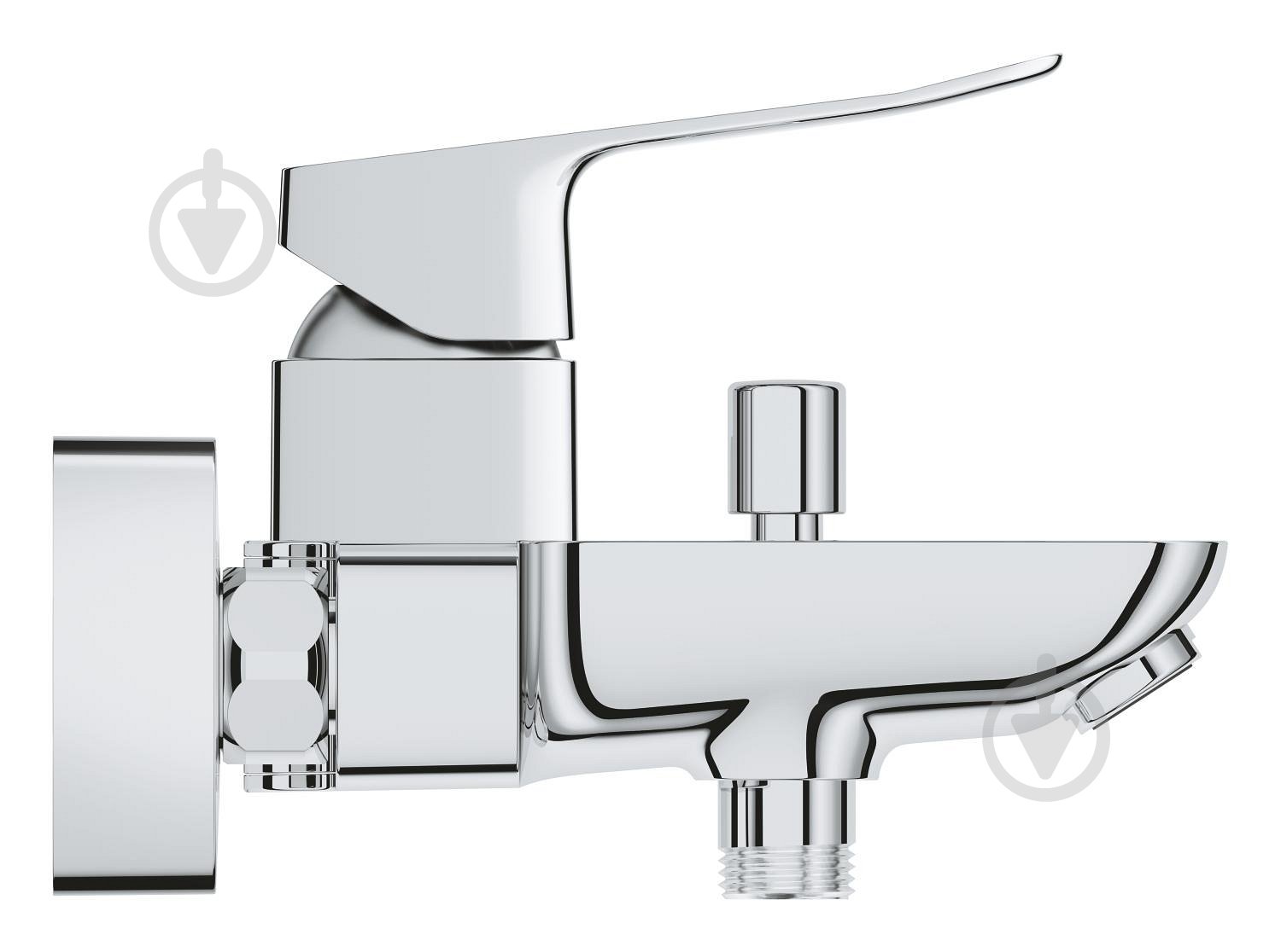Смеситель для ванны Grohe Dice однорычажный (1018720000) Chrome - фото 5 Смеситель для ванны Grohe Dice однорычажный (1018720000) Chrome - фото 5