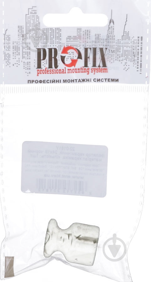 Изолятор Profix 22x16 белый - фото 1 Изолятор Profix 22x16 белый - фото 1