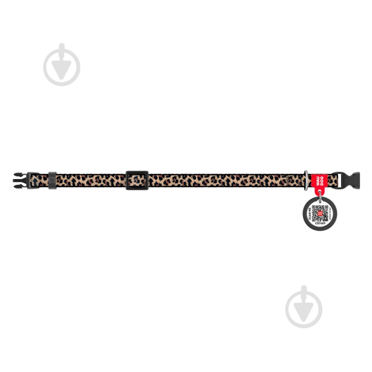 Нашийник Waudog Nylon малюнок "Леопард" пластиковий фастекс XS Ш10 мм Д20-30 см - фото 2 Нашийник Waudog Nylon малюнок "Леопард" пластиковий фастекс XS Ш10 мм Д20-30 см - фото 2