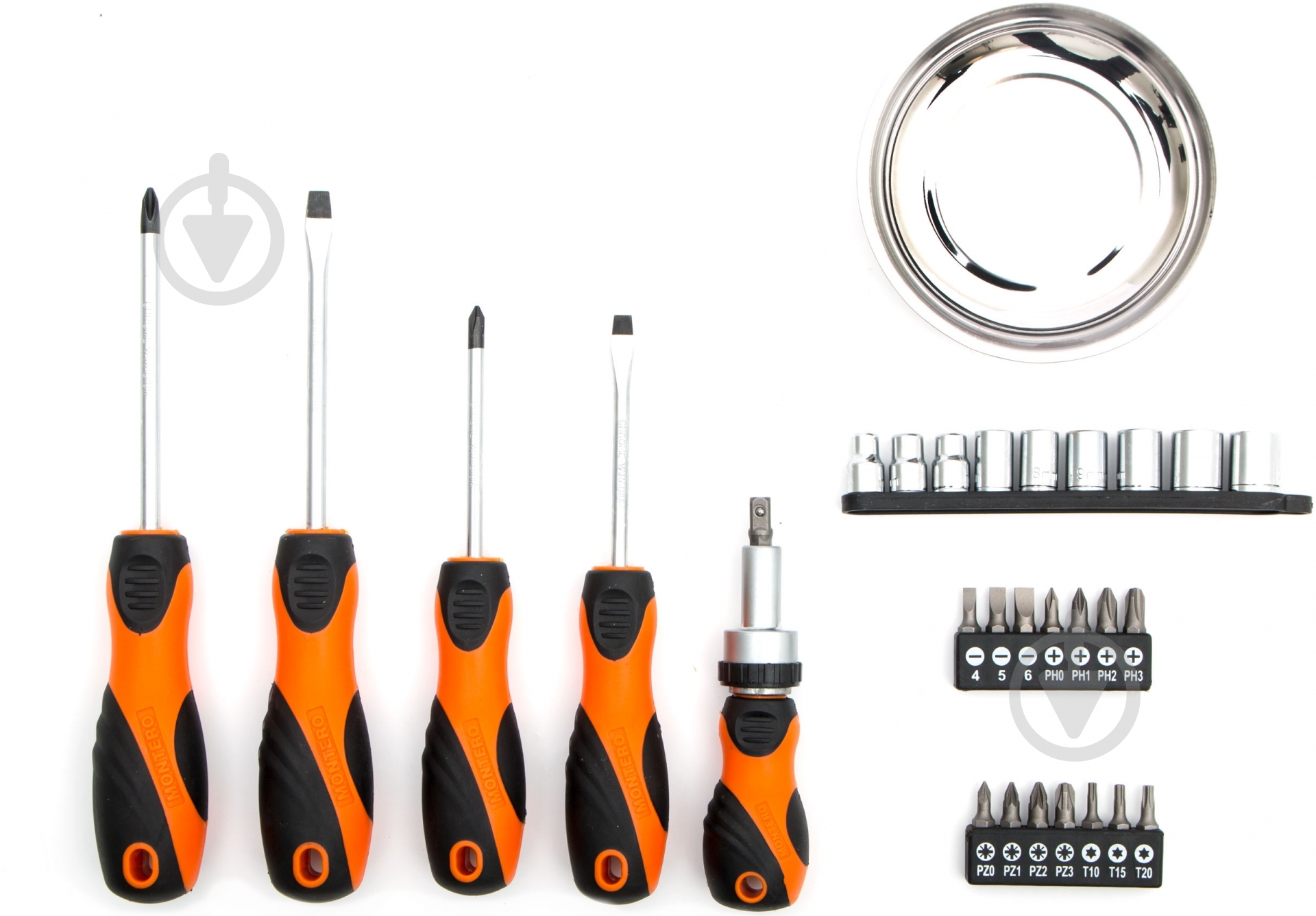 Набор отверток и головок Montero 20210 - фото 2 Набор отверток и головок Montero 20210 - фото 2