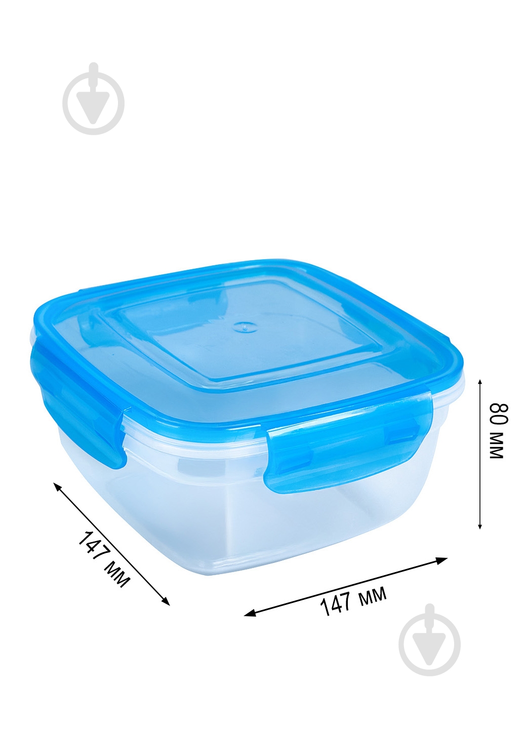 Контейнер пищевой Stars Plast 900 мл мульти - фото 2