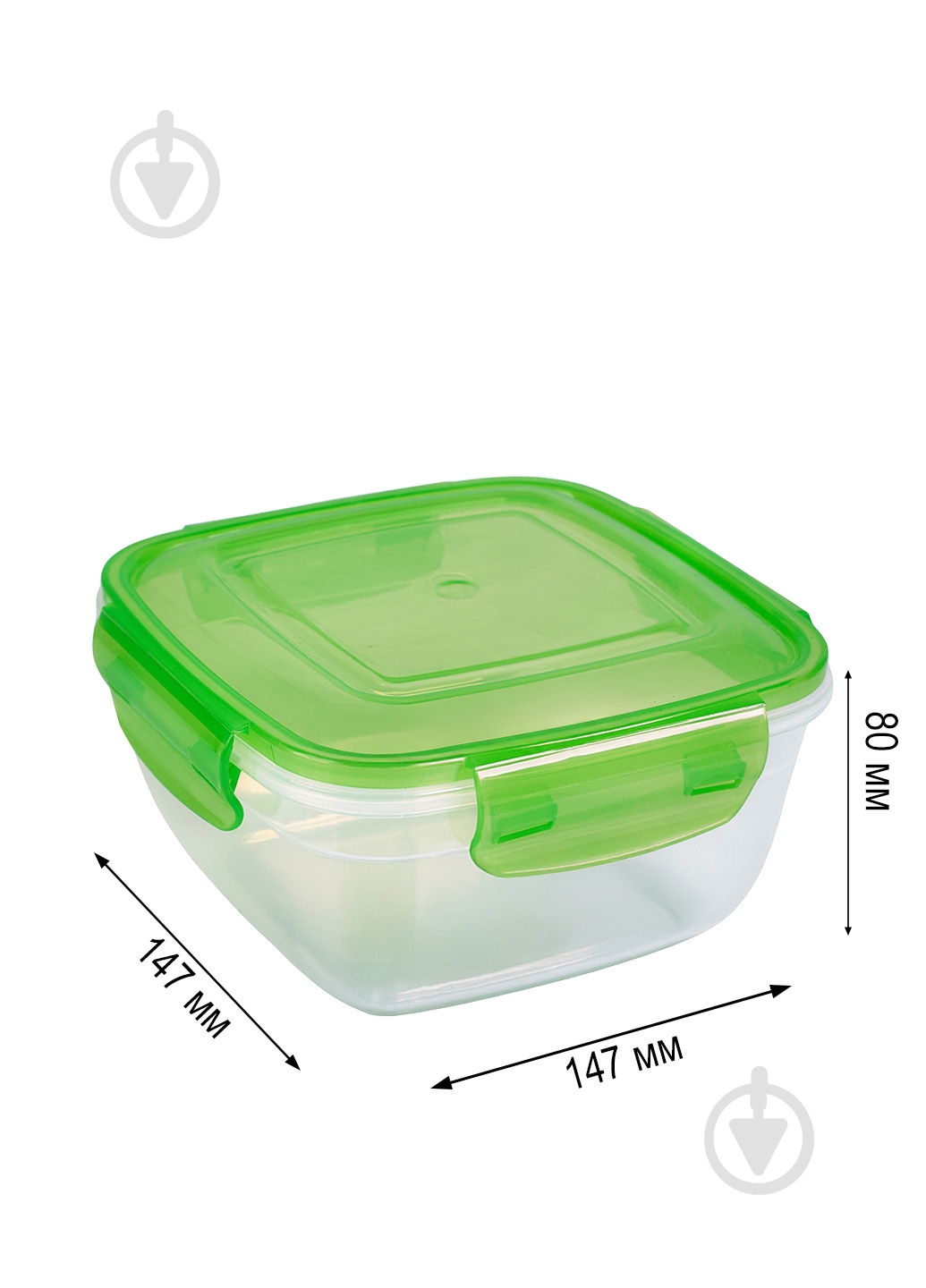 Контейнер пищевой Stars Plast 900 мл мульти - фото 6