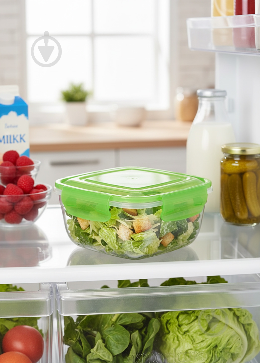 Контейнер пищевой Stars Plast 900 мл мульти - фото 5