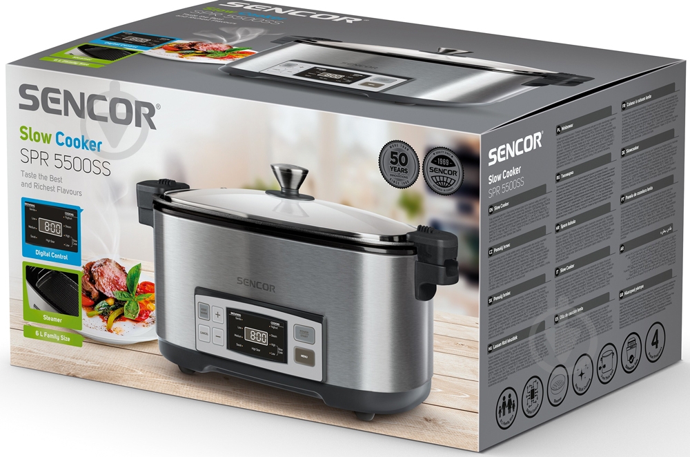 Мультиварка Sencor SPR 5500SS - фото 12