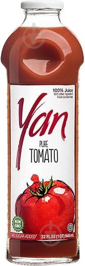 Сок Yan томатный 0,93л - фото 1