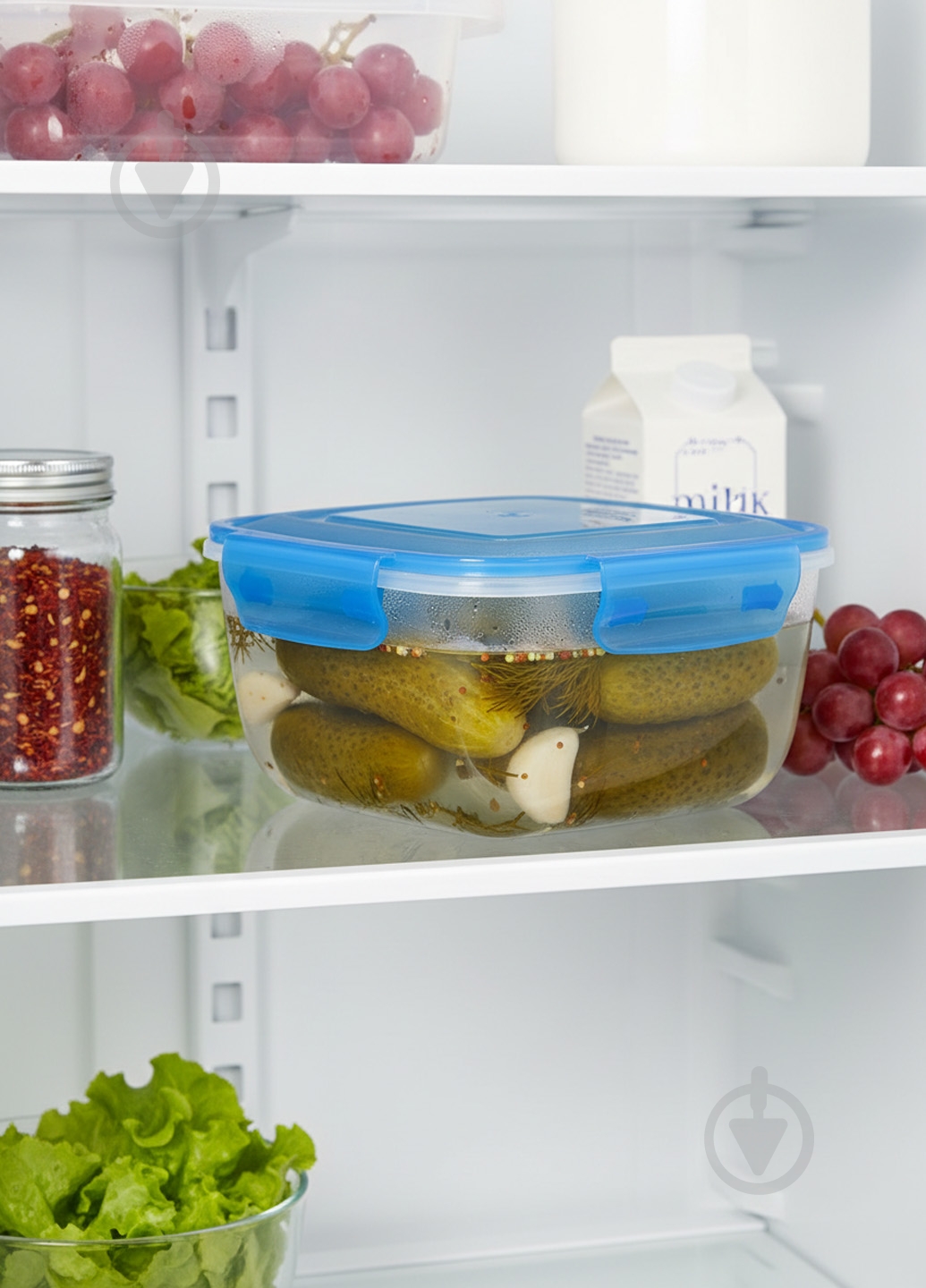 Контейнер пищевой Stars Plast 1500 мл мульти - фото 5