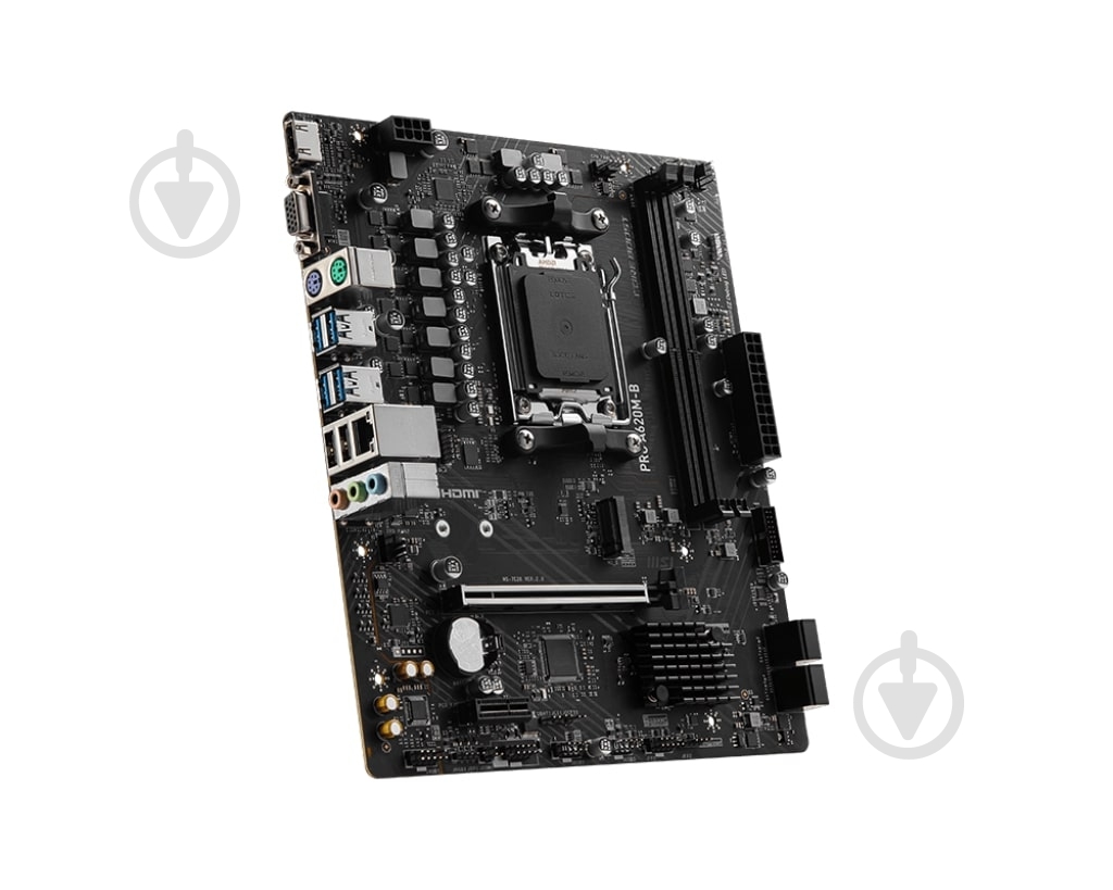 Материнская плата MSI 911-7E28-017 (Socket AM5, AMD A620, micro ATX) - фото 2 Материнская плата MSI 911-7E28-017 (Socket AM5, AMD A620, micro ATX) - фото 2