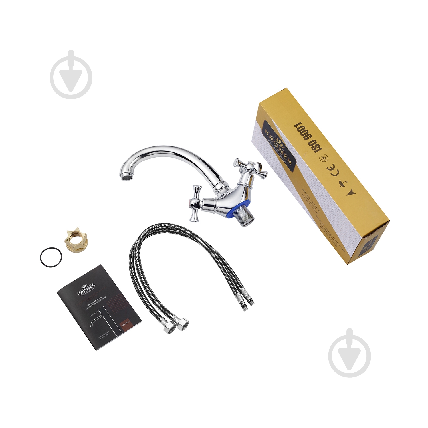 Змішувач для кухні Kroner KRM Rhein - C031 - фото 7 Змішувач для кухні Kroner KRM Rhein - C031 - фото 7