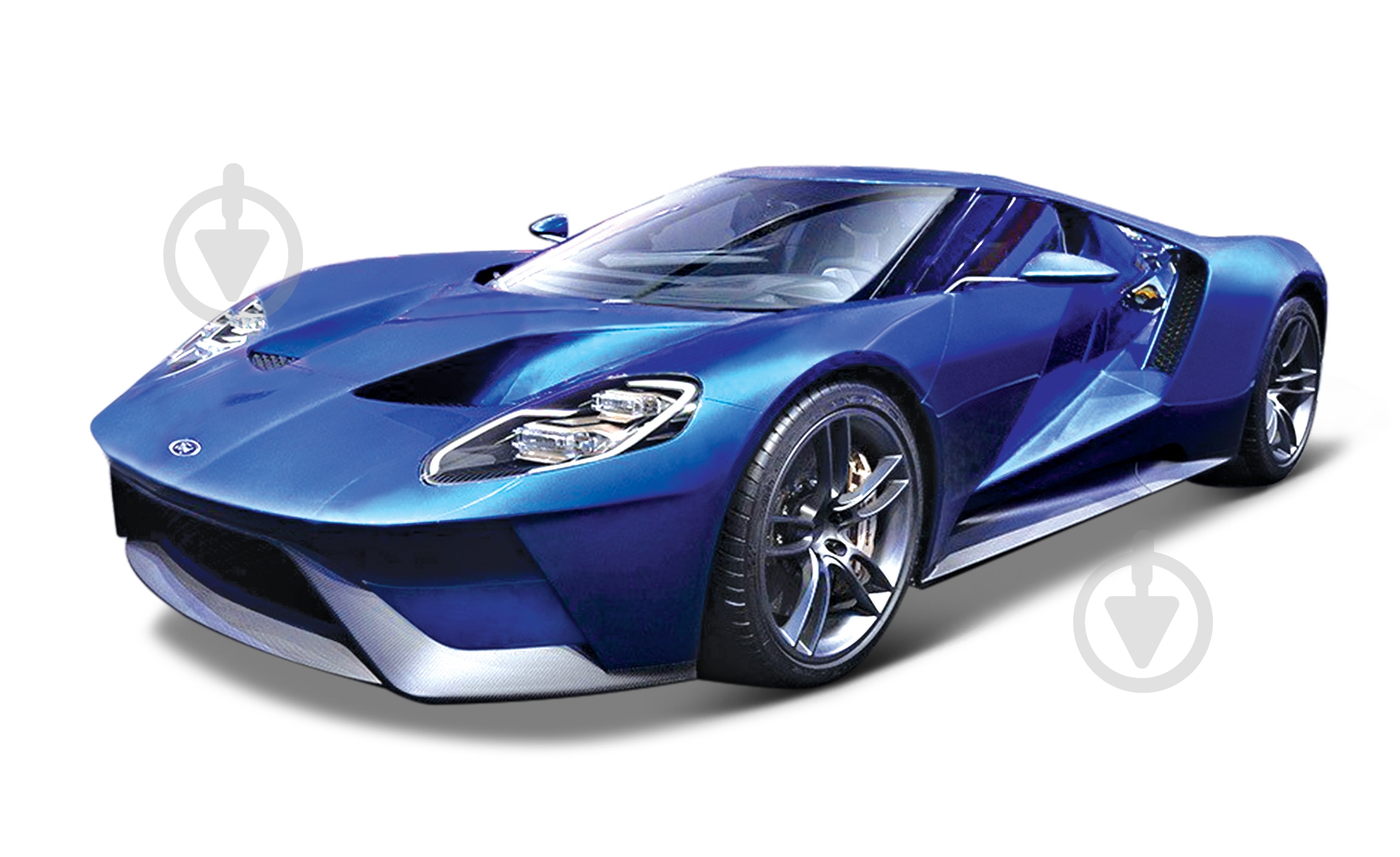 Машинка Maisto 1:24 81220 FORD GT blue - фото 1
