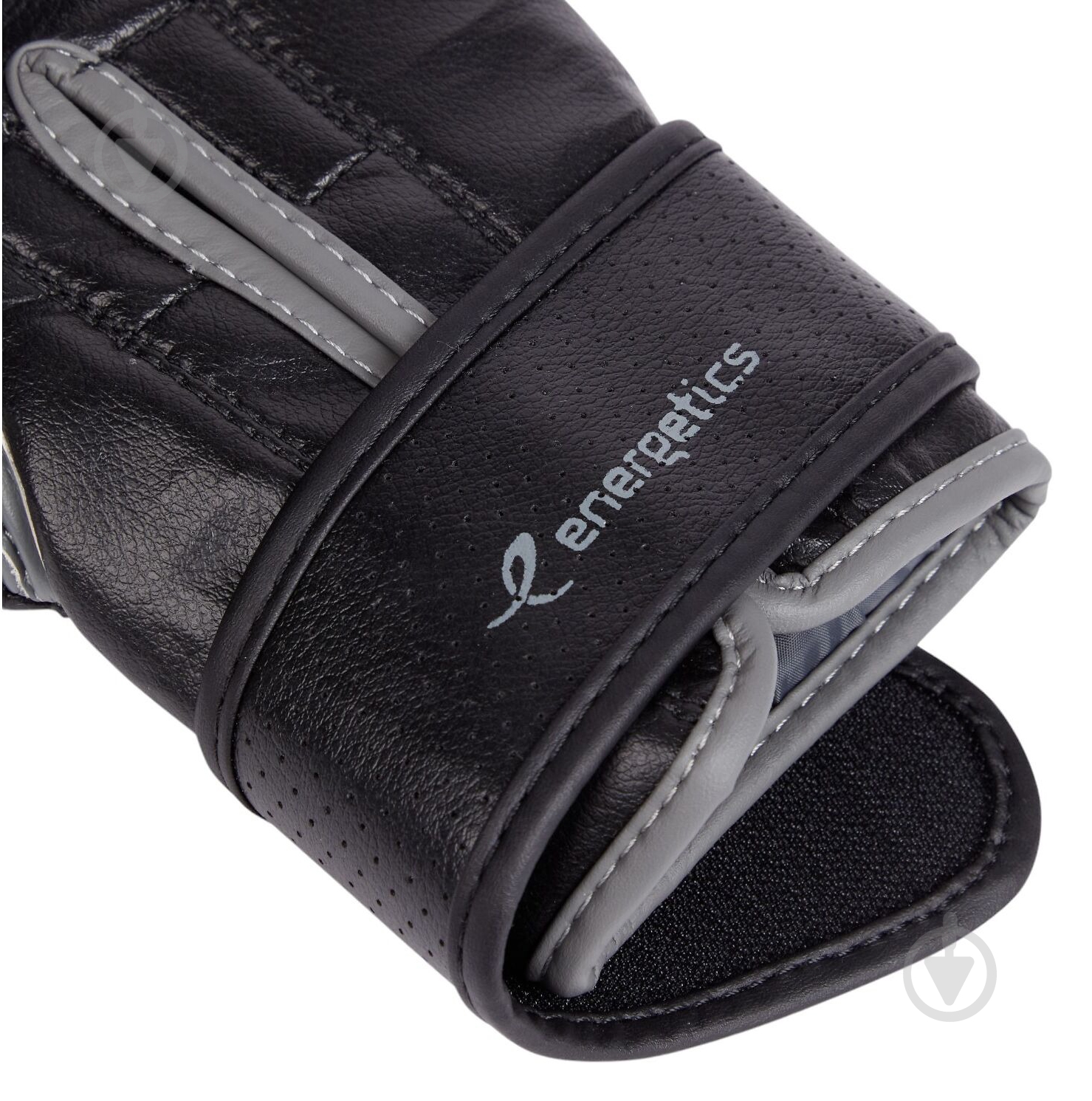Боксерские перчатки Energetics р. 8 черный - фото 2
