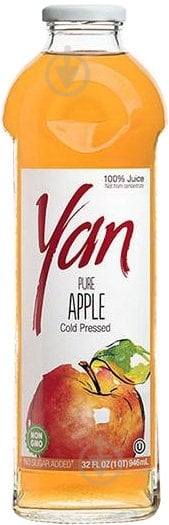 Сок Yan Яблочный 0,93л - фото 1