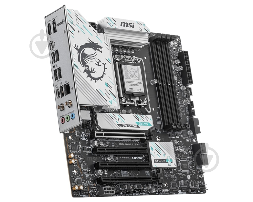 Материнская плата MSI 911-7E42-003 (Socket 1851, Intel B860, micro ATX) - фото 2 Материнская плата MSI 911-7E42-003 (Socket 1851, Intel B860, micro ATX) - фото 2