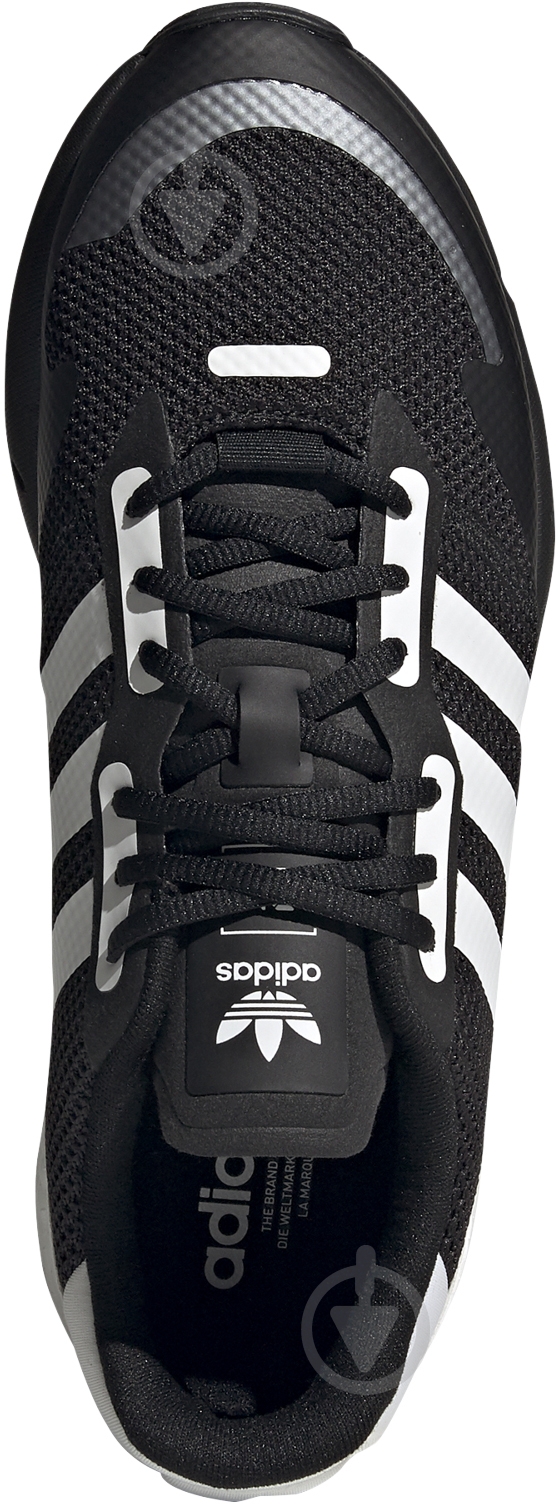 Кроссовки мужские демисезонные Adidas ZX 1K BOOST FX6515 р.44 2/3 черно-белые - фото 7