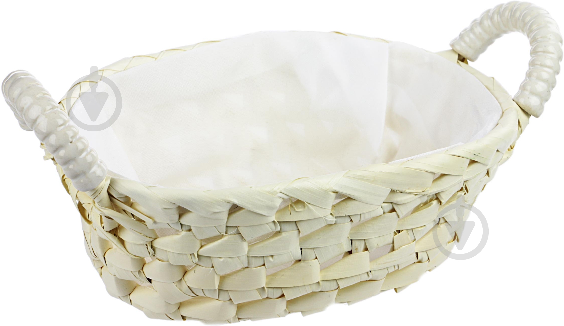 Корзинка плетеная Экорамбус 20x14x6 см 843101 - фото 1