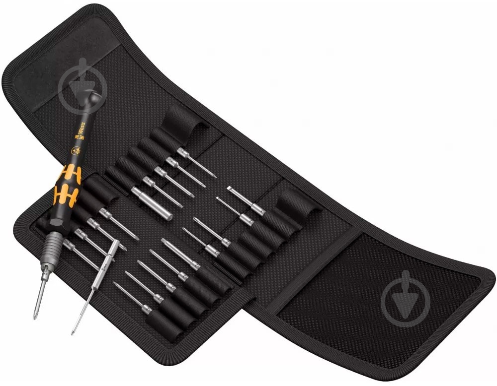 Набір викруток WERA з ручкою-бітотримачем Kraftform Kompakt Micro 21 ESD 1 24220 - фото 1 Набір викруток WERA з ручкою-бітотримачем Kraftform Kompakt Micro 21 ESD 1 24220 - фото 1