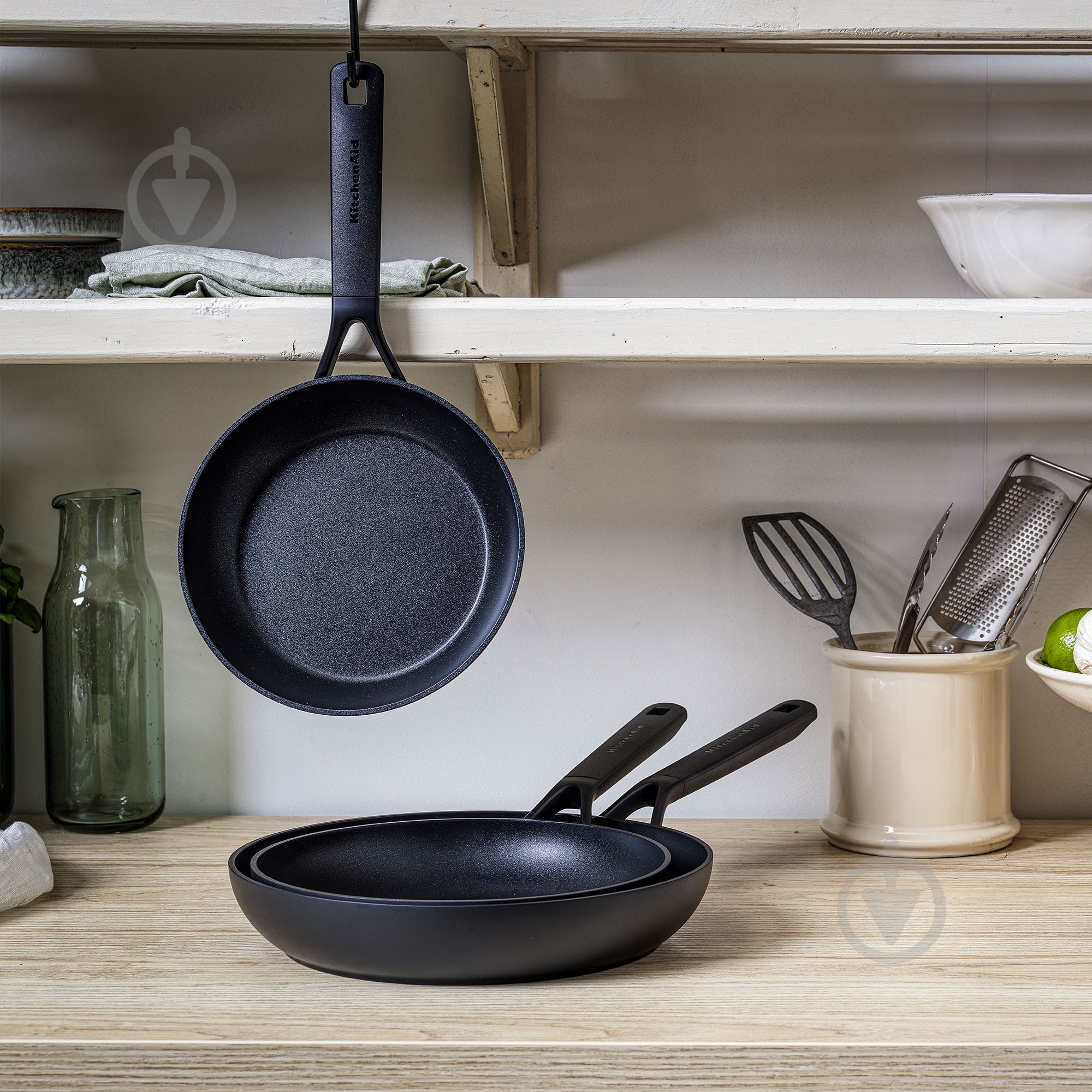 Набір сковорід KitchenAid CFA 24+28 см (CC003569-001) - фото 7