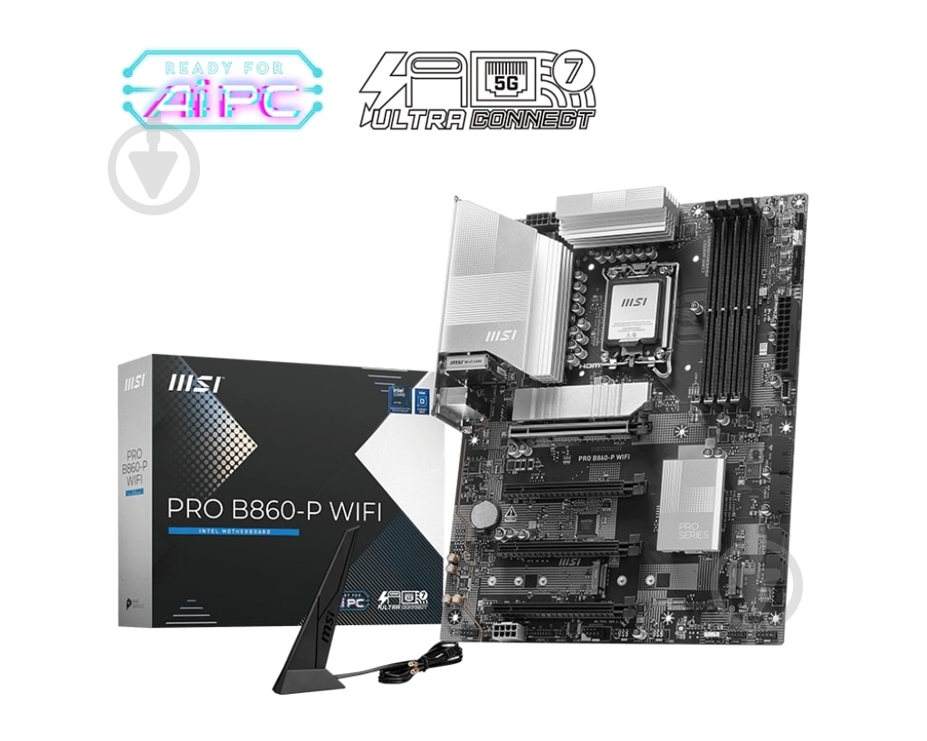 Материнська плата MSI 911-7E41-001 (Socket 1851, Intel B860, ATX) - фото 5