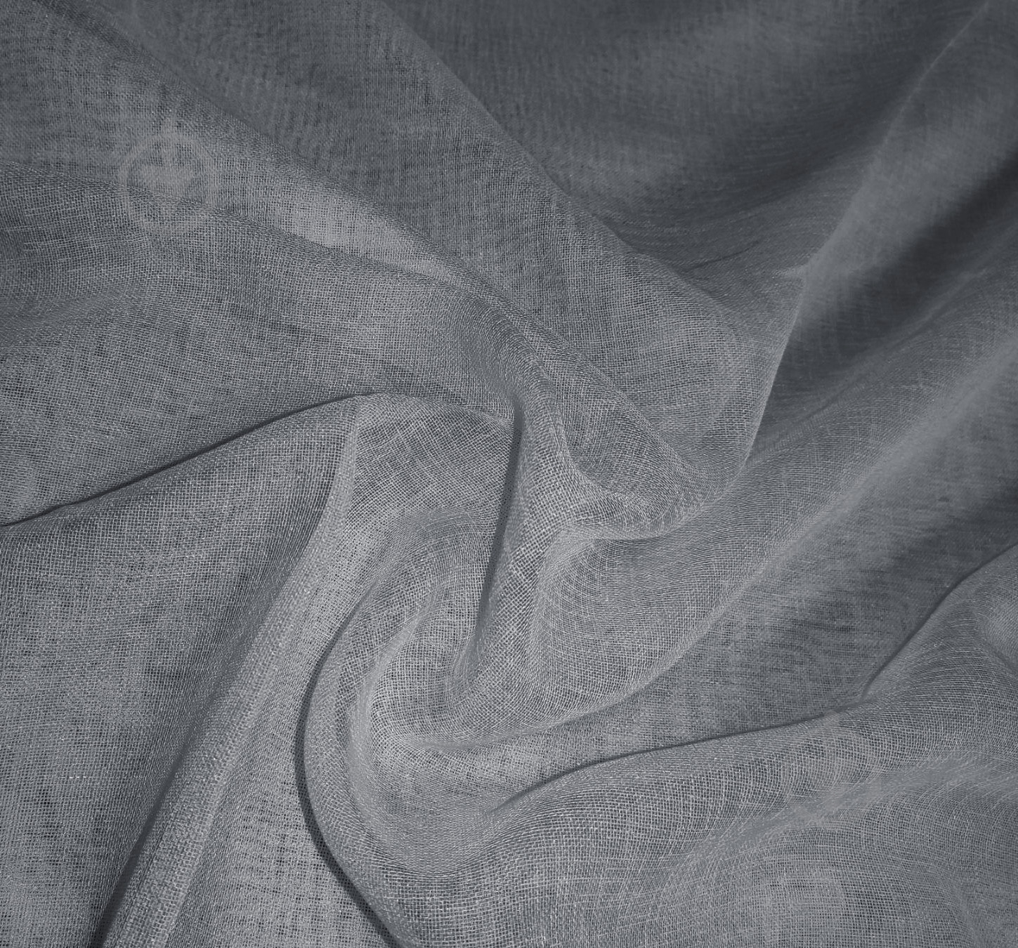 Тюль Льон Крафт 150x260 сірий Декор-ін - фото 2