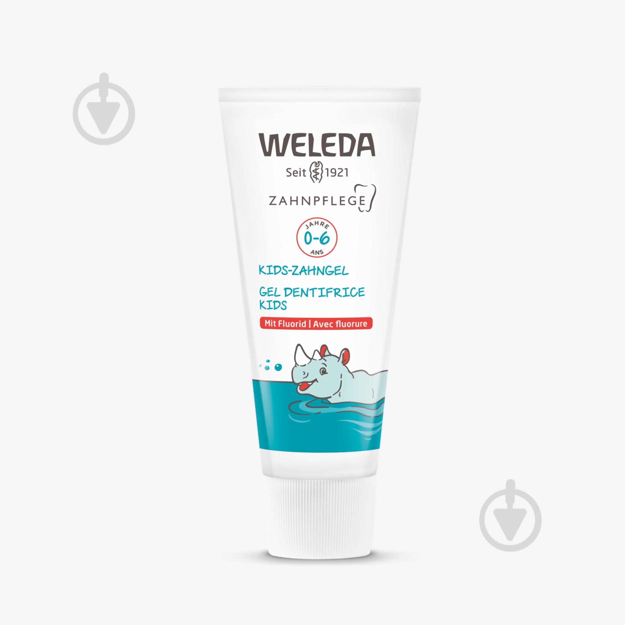 Зубна паста дитяча Weleda KIDS гель із фтором 0-6 років 50 мл - фото 3