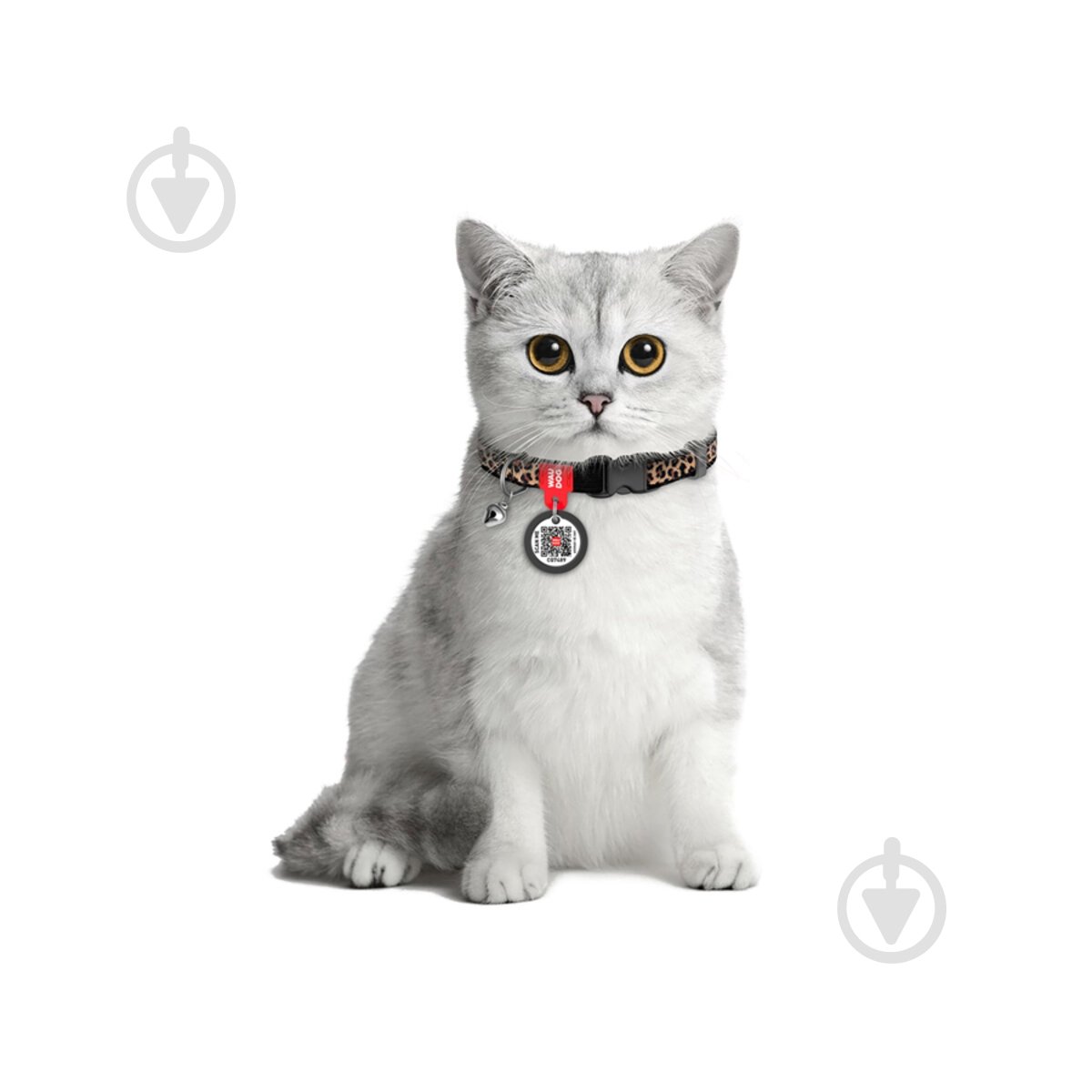 Ошейник Waudog Nylon рисунок "Леопард" пластиковый фастекс XS Ш10 мм Д20-30 см (279-4066) - фото 3 Ошейник Waudog Nylon рисунок "Леопард" пластиковый фастекс XS Ш10 мм Д20-30 см (279-4066) - фото 3