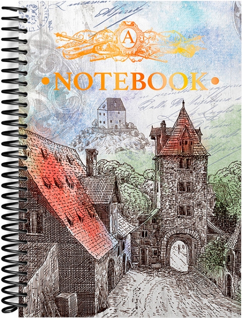 Блокнот Старый город В5 120 листов в клетку (1В1573) Аркуш - фото 1 Блокнот Старый город В5 120 листов в клетку (1В1573) Аркуш - фото 1