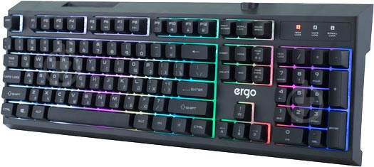 Клавиатура Ergo (KB-830HB) black - фото 5 Клавиатура Ergo (KB-830HB) black - фото 5