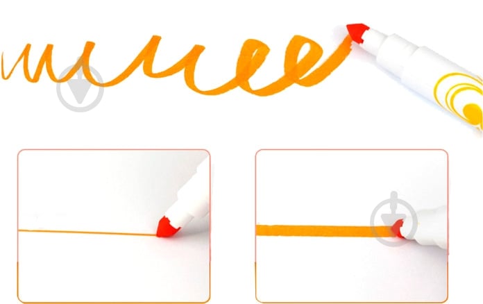 Набор фломастеров Super Washable Jumbo 36 цветов 1632-36CB Marco - фото 3