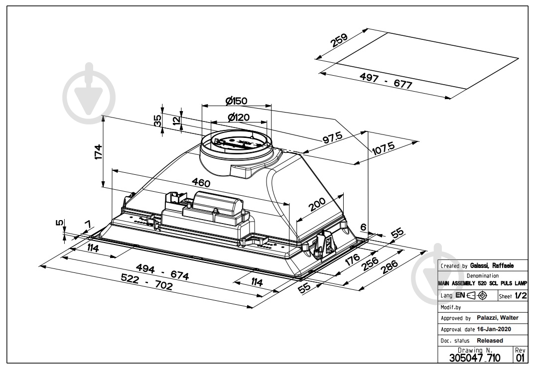 Вытяжка Faber Inka Smart HC X A70 - фото 10 Вытяжка Faber Inka Smart HC X A70 - фото 10