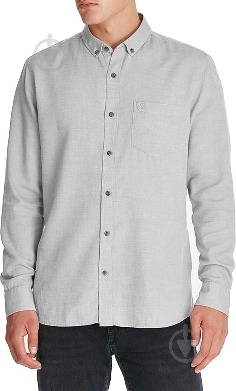 Рубашка Mavi BUTTON POCKET SHIRT 020442-28809 р. 2XL grey - фото 1 Рубашка Mavi BUTTON POCKET SHIRT 020442-28809 р. 2XL grey - фото 1