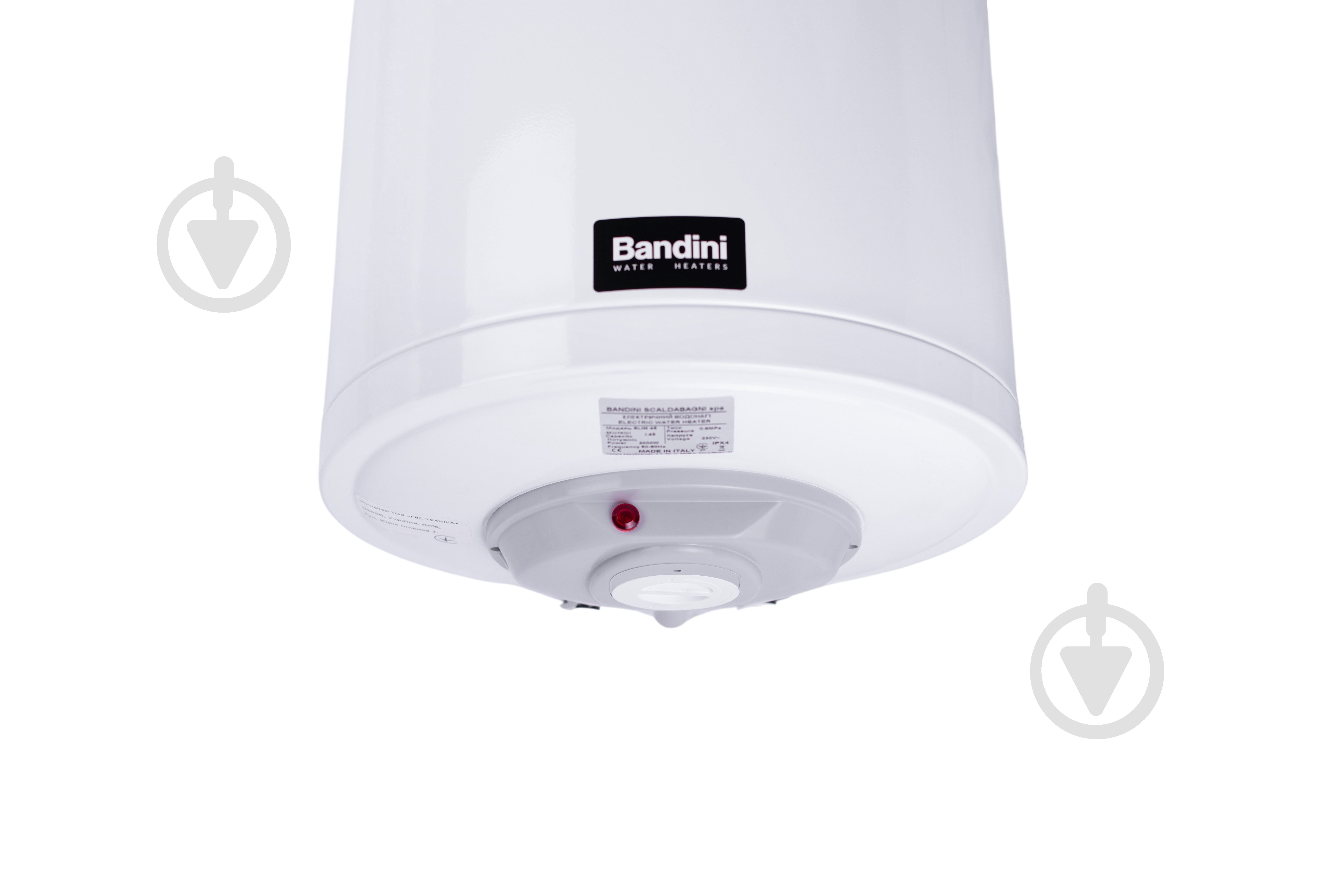 Бойлер Bandini Water Heaters SE 45 SLIM - фото 2 Бойлер Bandini Water Heaters SE 45 SLIM - фото 2