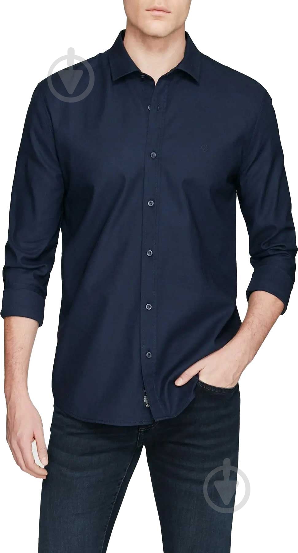 Рубашка Mavi FITTED BASIC SHIRT 020709-28417 р. 2XL Blue - фото 1
