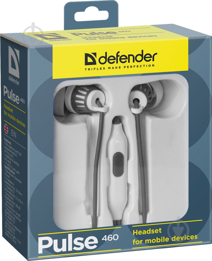 Гарнитура Defender PULSE 460 grey (63460) - фото 6
