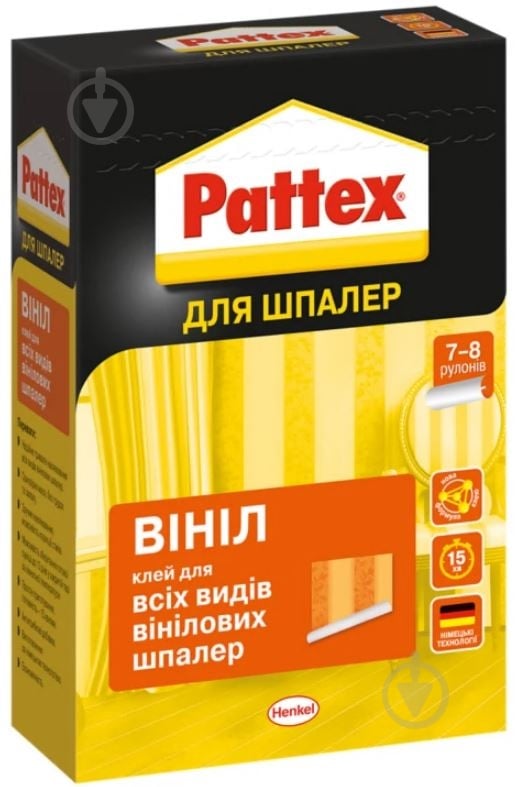 Клей для обоев Pattex Винил 250 г - фото 1 Клей для обоев Pattex Винил 250 г - фото 1