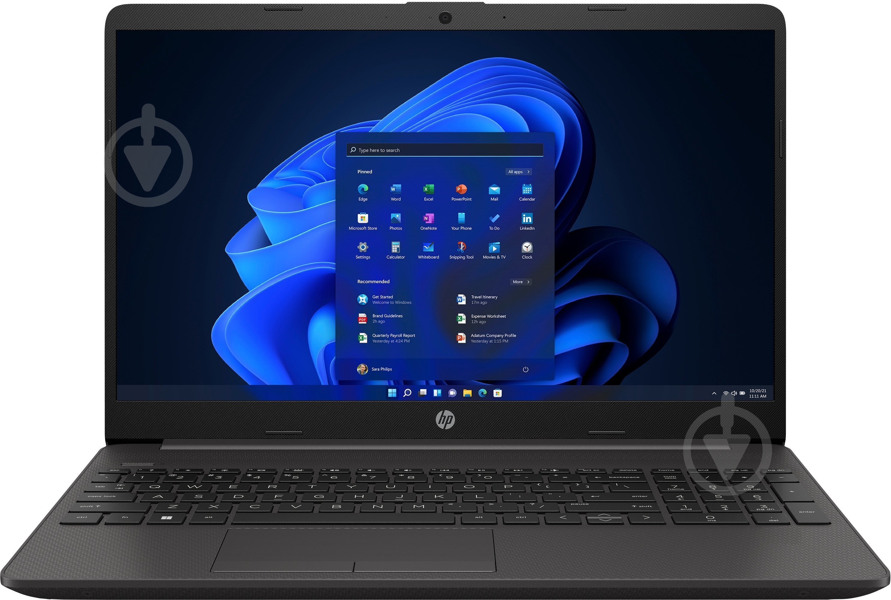 Ноутбук HP 255 G9 15,6" (8D4N1ES) dark ash silver - фото 1