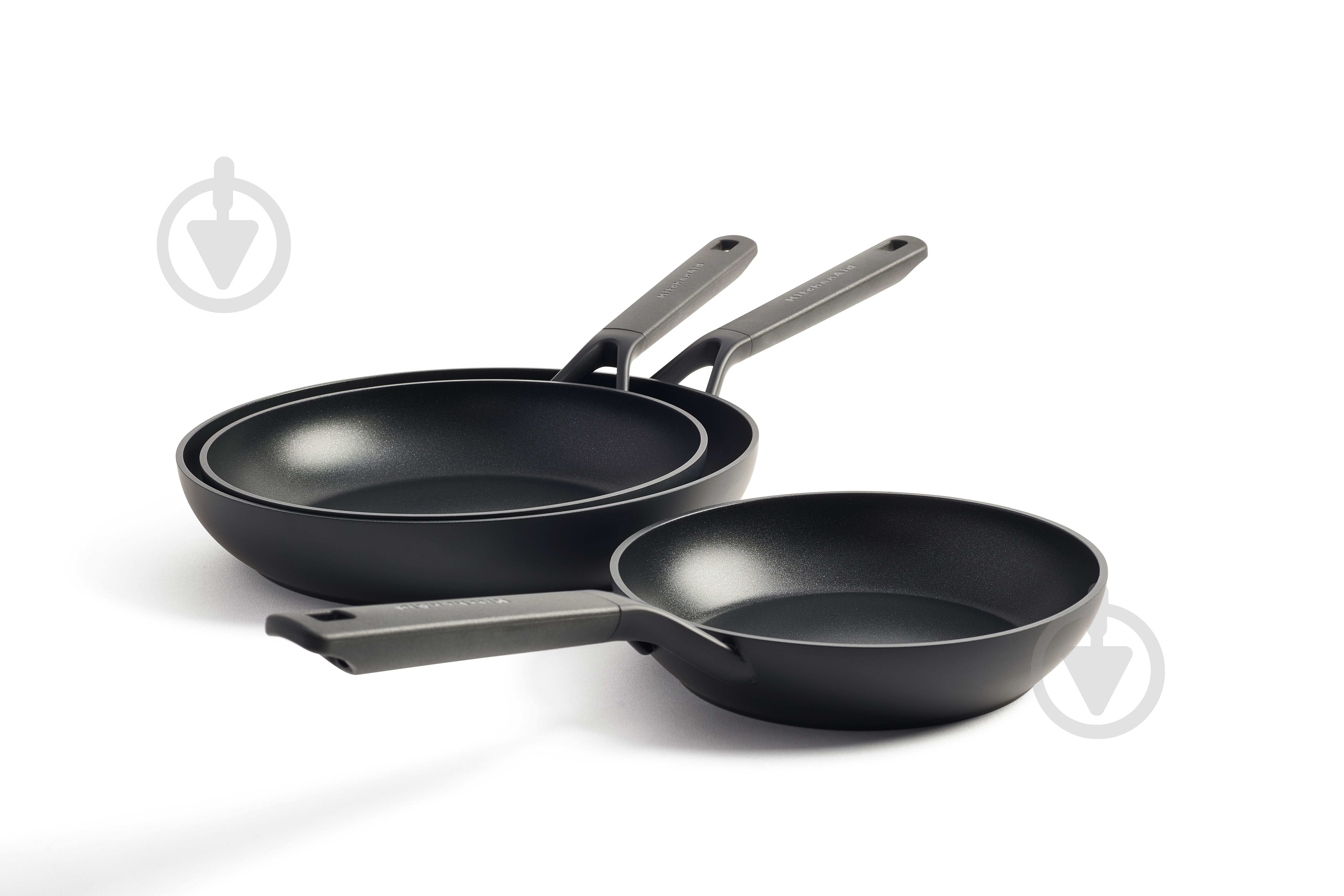 Набір сковорід KitchenAid CFA 20+24+28 см (CC003570-001) - фото 8