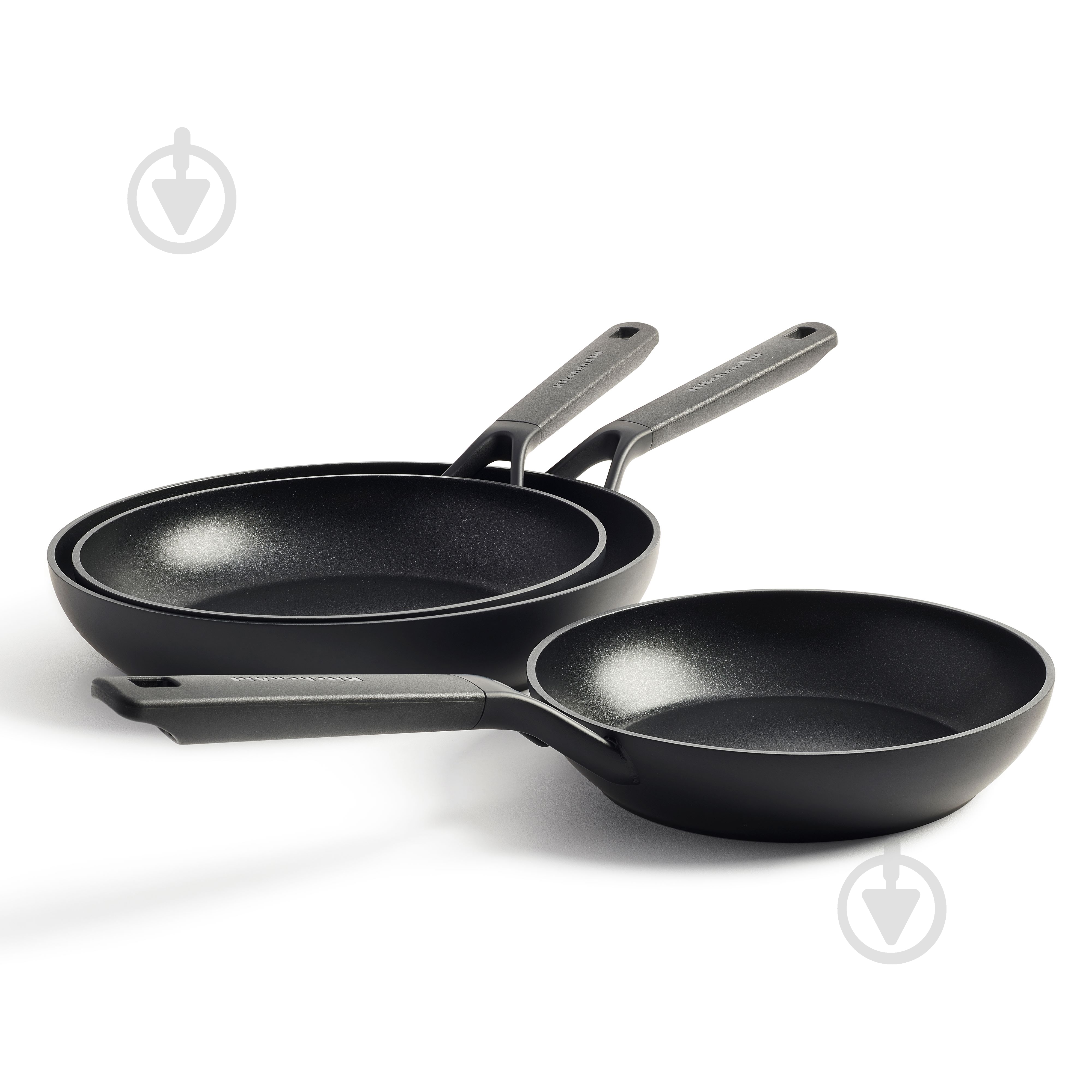 Набір сковорід KitchenAid CFA 20+24+28 см (CC003570-001) - фото 2