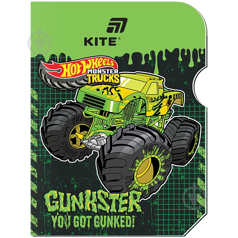 Блокнот KITE Hot Wheels А6 60 лист. HW26-223 - фото 1