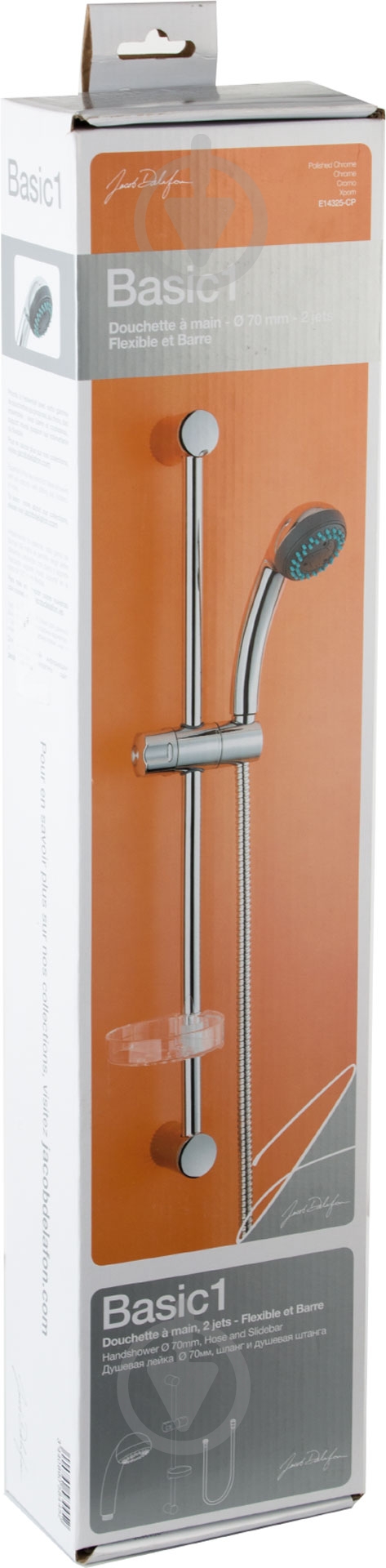 Душевой набор Jacob Delafon Basic E14325-CP - фото 4