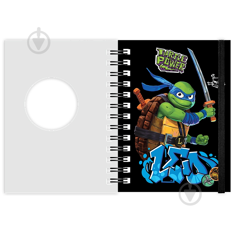 Блокнот KITE Ninja Turtles А6 80 лист. NT26-229 - фото 2