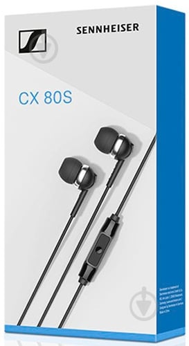 Навушники Sennheiser CX 80 S black (508896) - фото 4