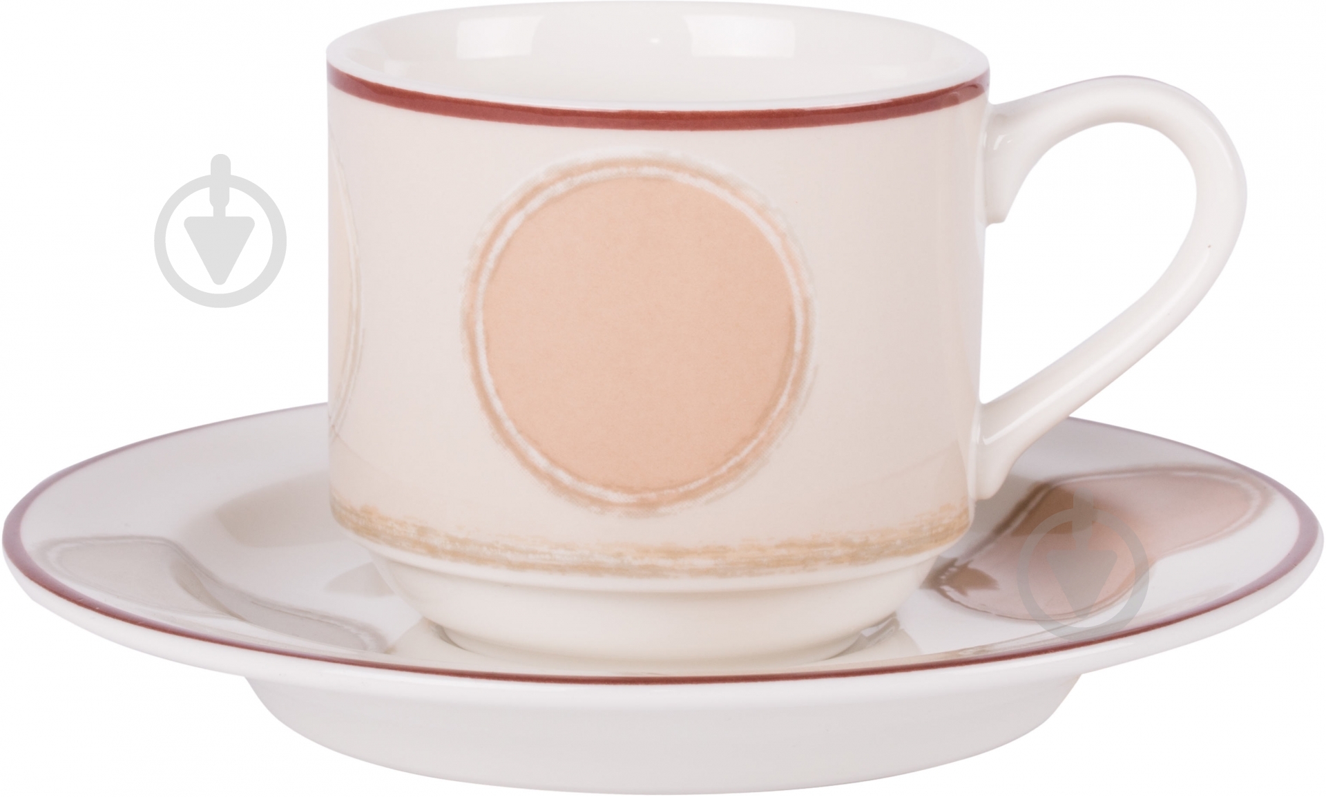 Чашка с блюдцем Noritake Mocha Java 90 мл 15467 - фото 1
