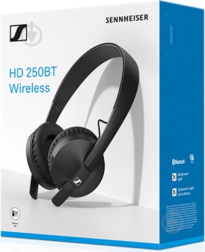 Наушники Sennheiser HD 250 BT black (508937) - фото 5 Наушники Sennheiser HD 250 BT black (508937) - фото 5