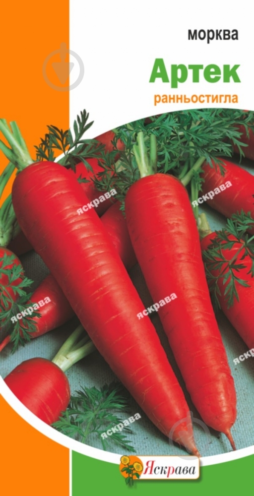 Семена Яскрава морковь Артэк 3 г (4823069810061) - фото 1